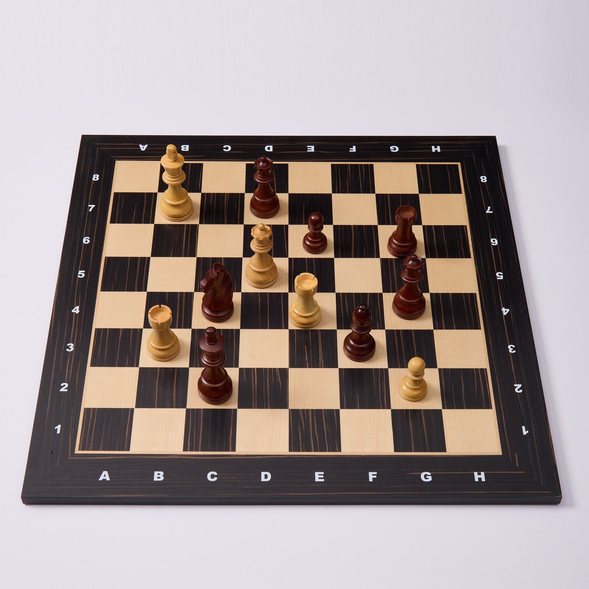 Professional Chess Board, Maple Inlaid Woodronic