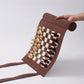 Backgammon Chess Checkers Set,  PU Leather Woodronic game