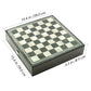 Chess Set with Chessmen, Glossy Carbon Fiber Woodronic