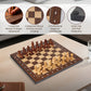 Professional Chess Board, Maple Inlaid
