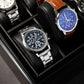 Watch Storage Box, Ebony Finish Woodronic