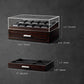 Watch Storage Box, Ebony Finish Woodronic