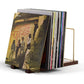 Woodronic Solid Walnut Vinyl Record Holder for 75 LPs